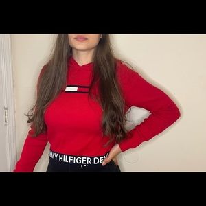 A light sweater crop top